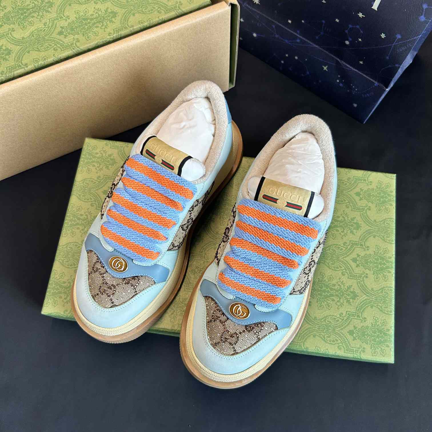 Gucci Women's Screener Sneaker - FashionPlug