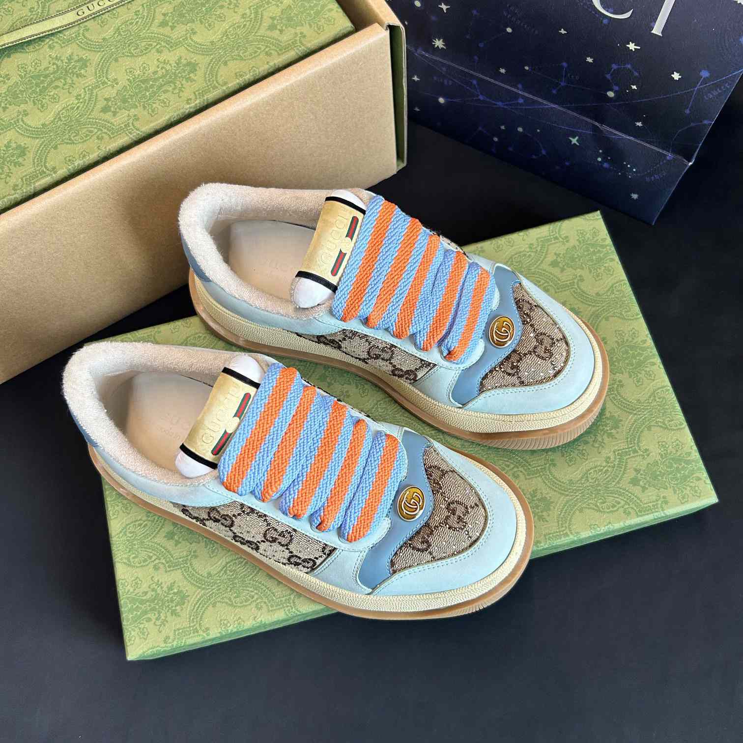 Gucci Women's Screener Sneaker - FashionPlug