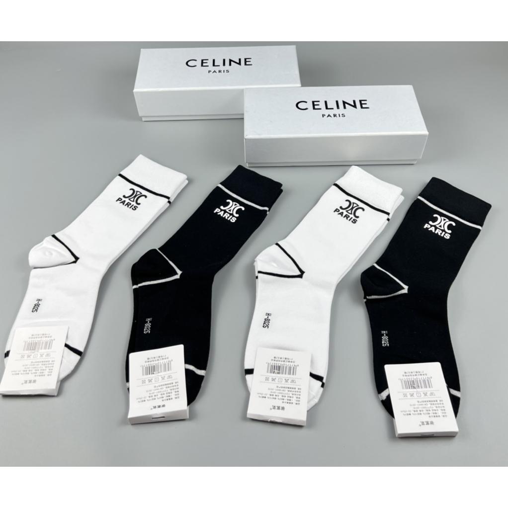 Celine Socks/Box - FashionPlug