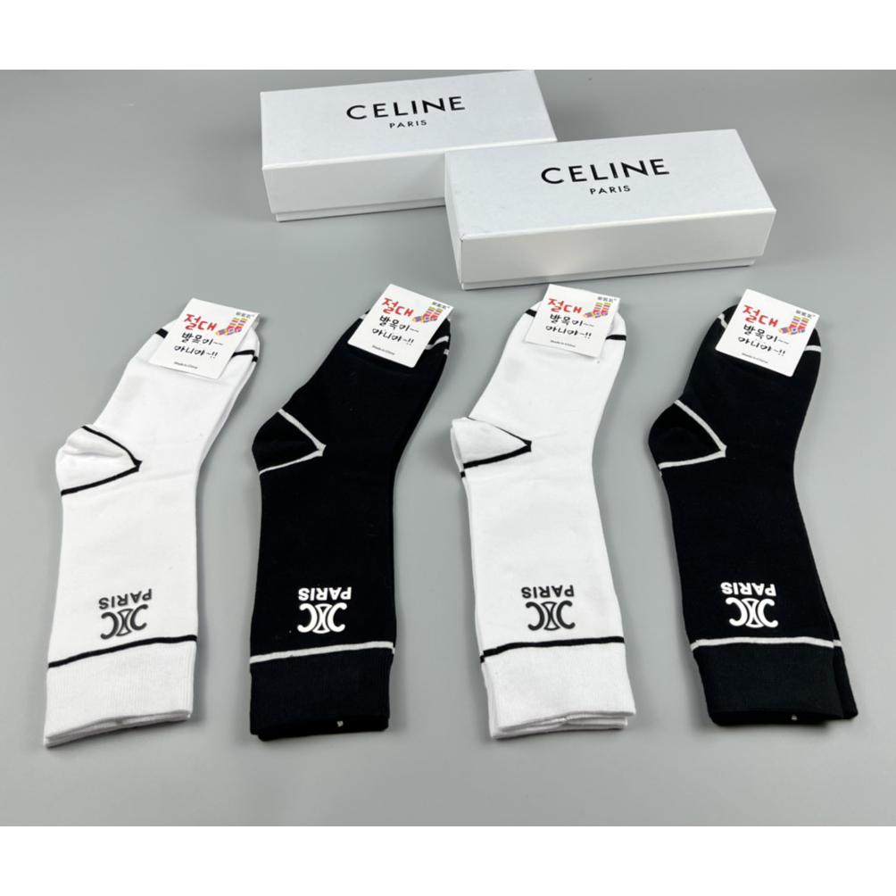 Celine Socks/Box - FashionPlug