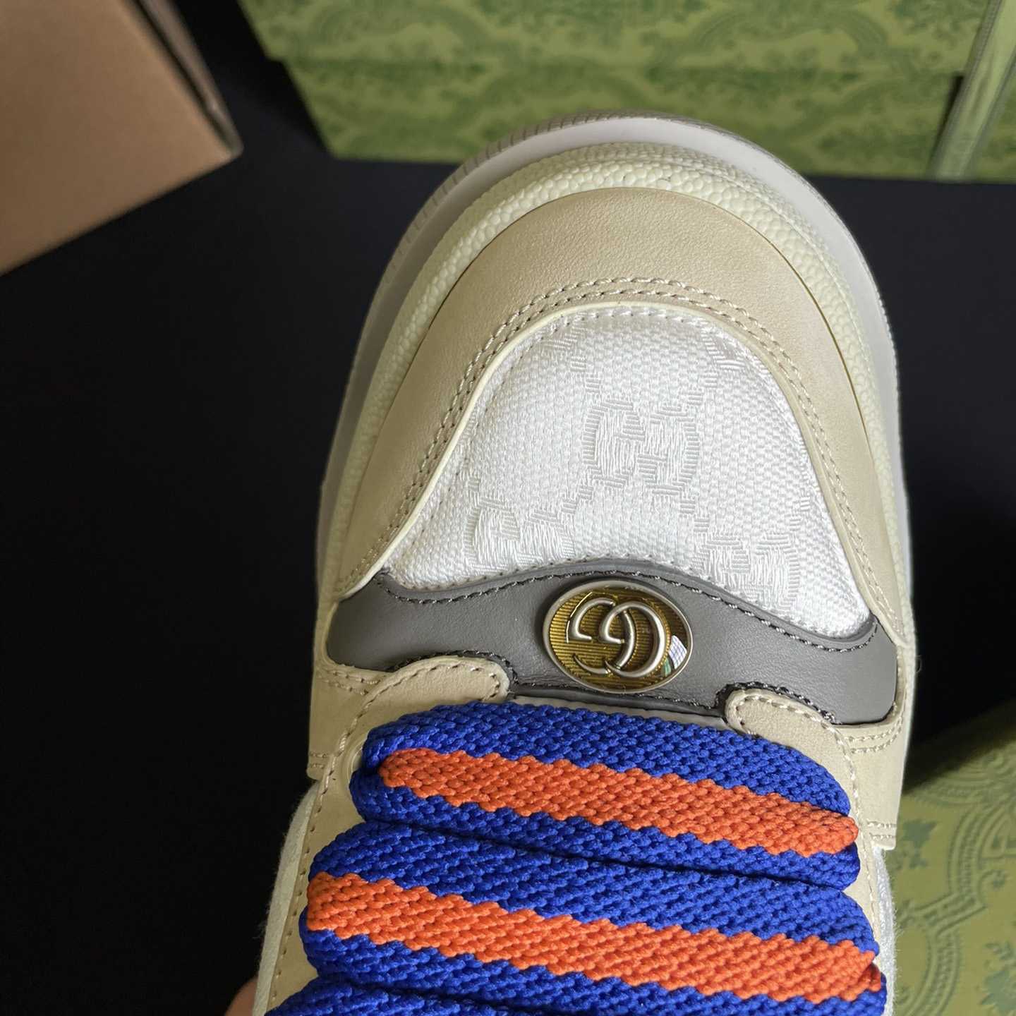 Gucci Men's Screener GG Sneaker  - FashionPlug