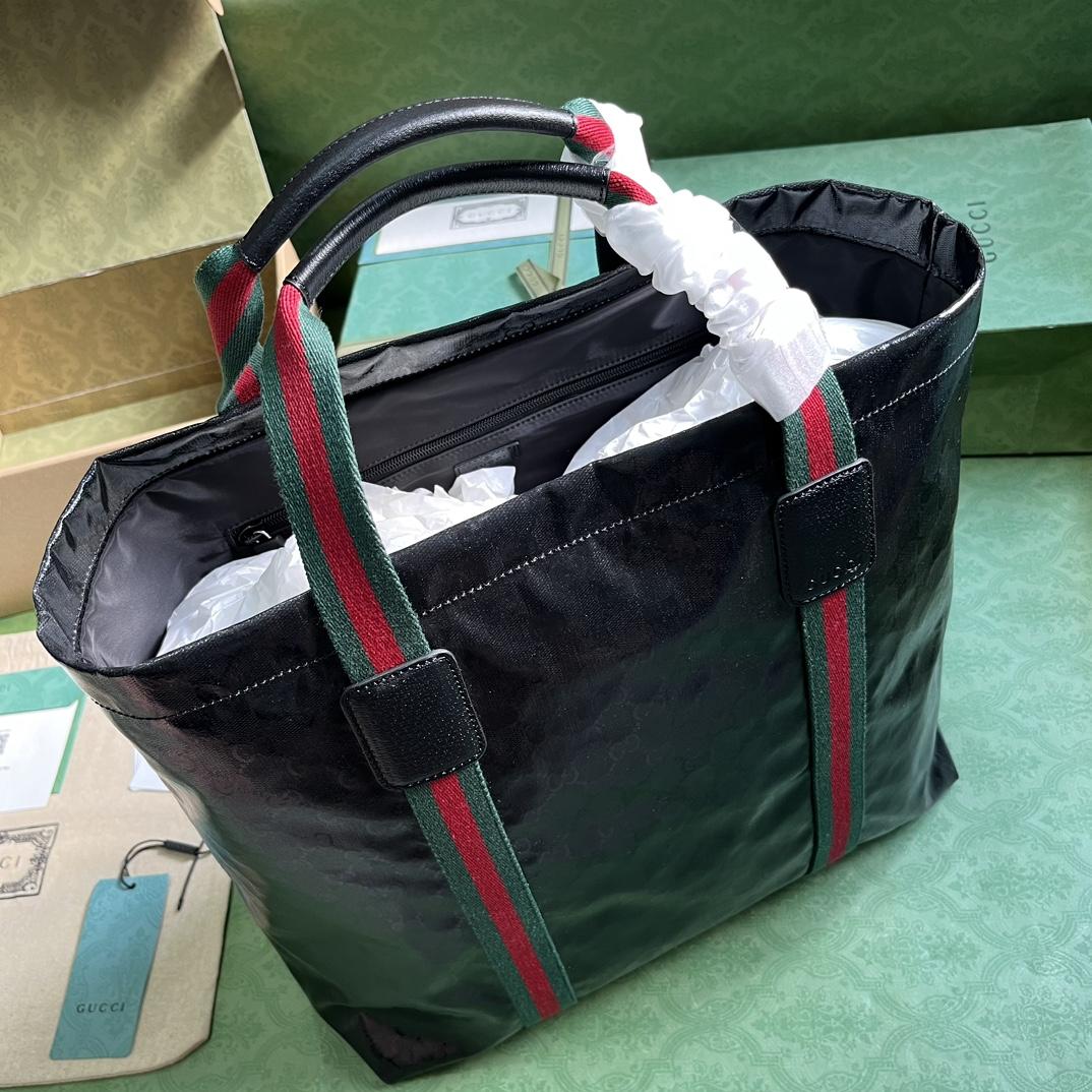 Gucci GG Crystal Medium Tote Bag (39x 41x 16cm) - FashionPlug