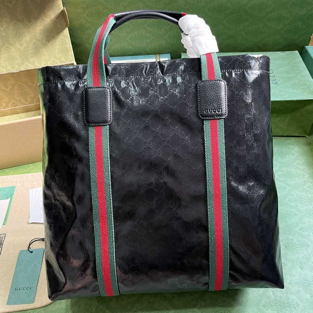 Gucci GG Crystal Medium Tote Bag (39x 41x 16cm) - FashionPlug