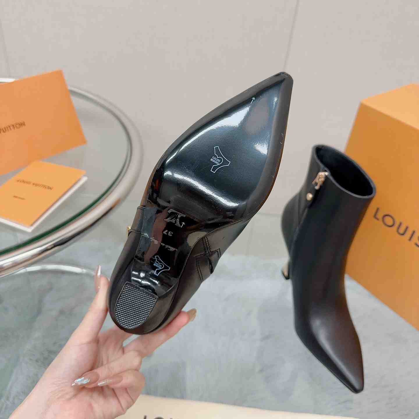 Louis Vuitton Sparkle Ankle Boot - FashionPlug