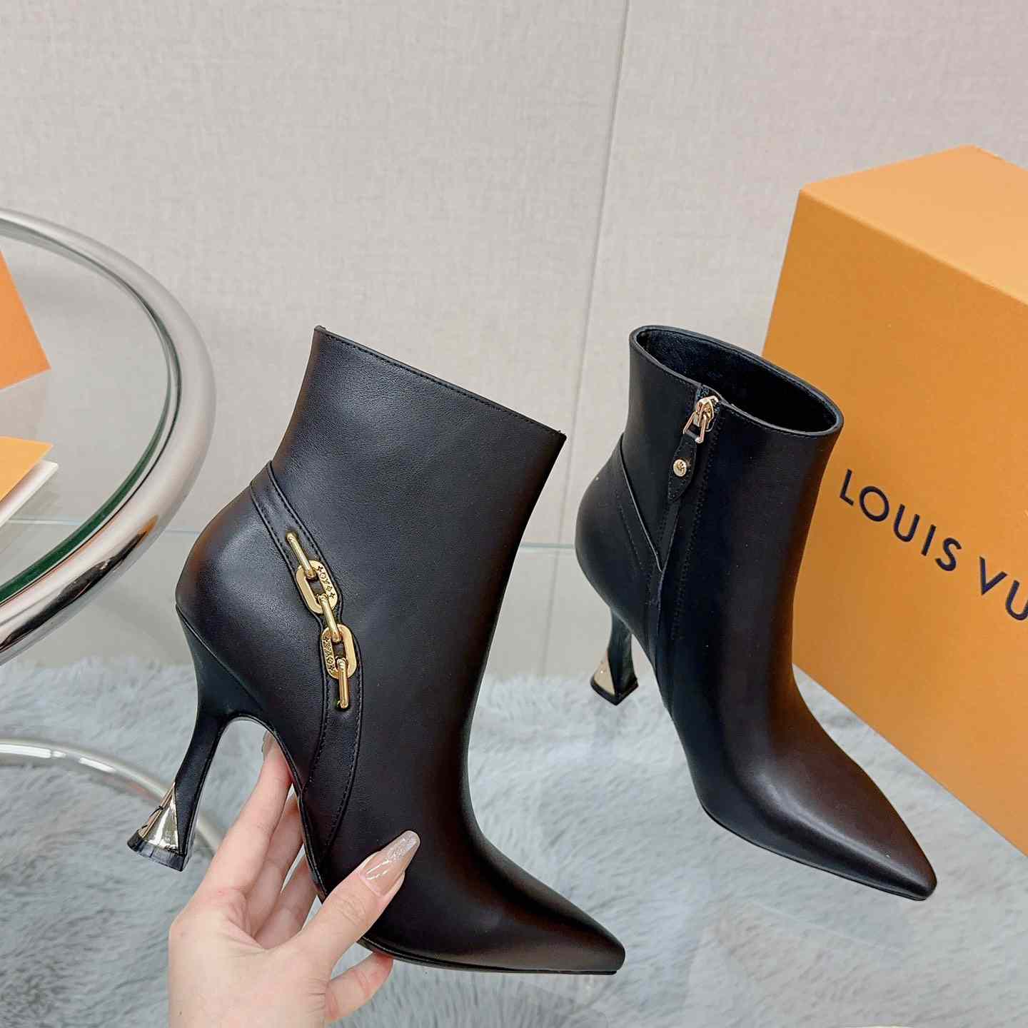 Louis Vuitton Sparkle Ankle Boot - FashionPlug