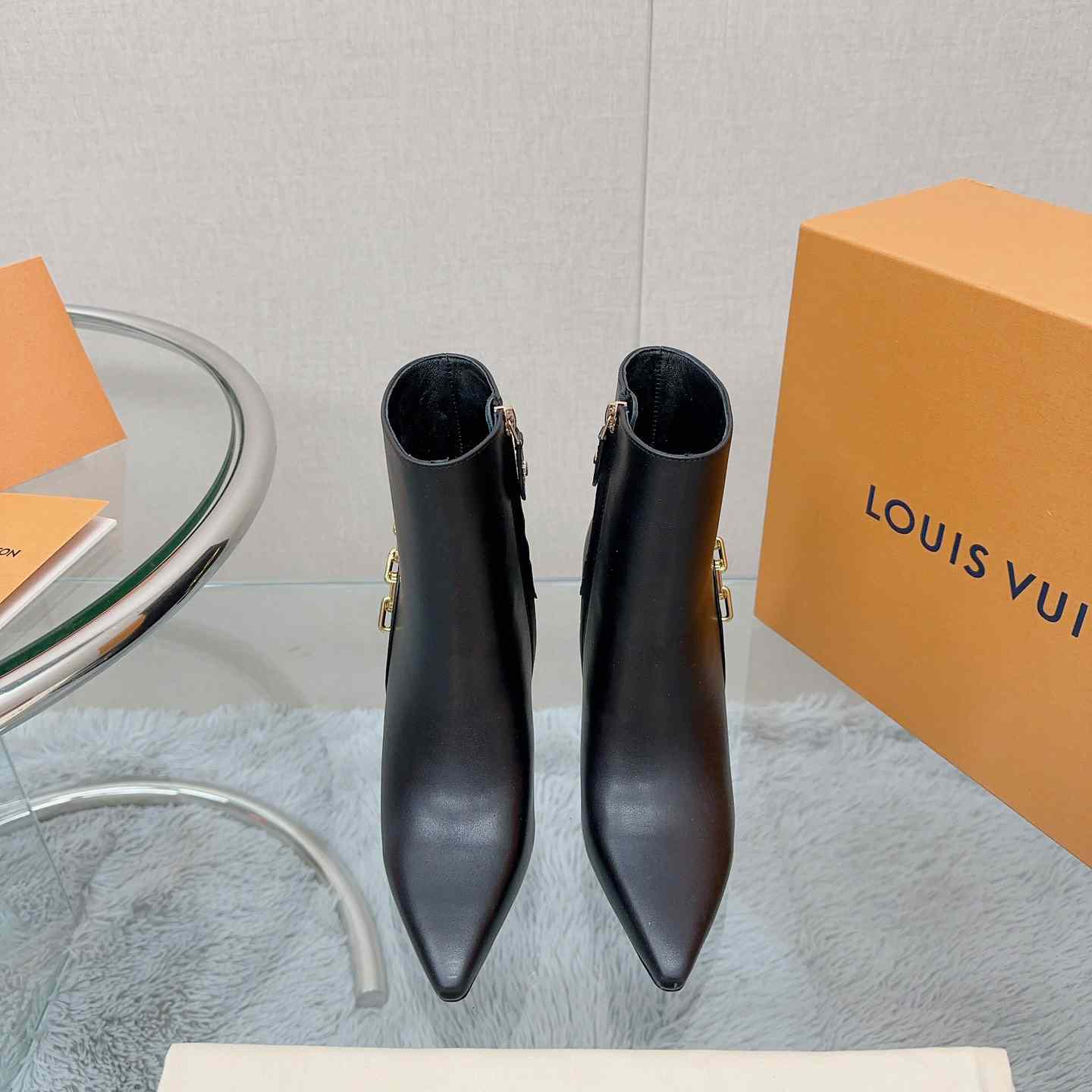 Louis Vuitton Sparkle Ankle Boot - FashionPlug