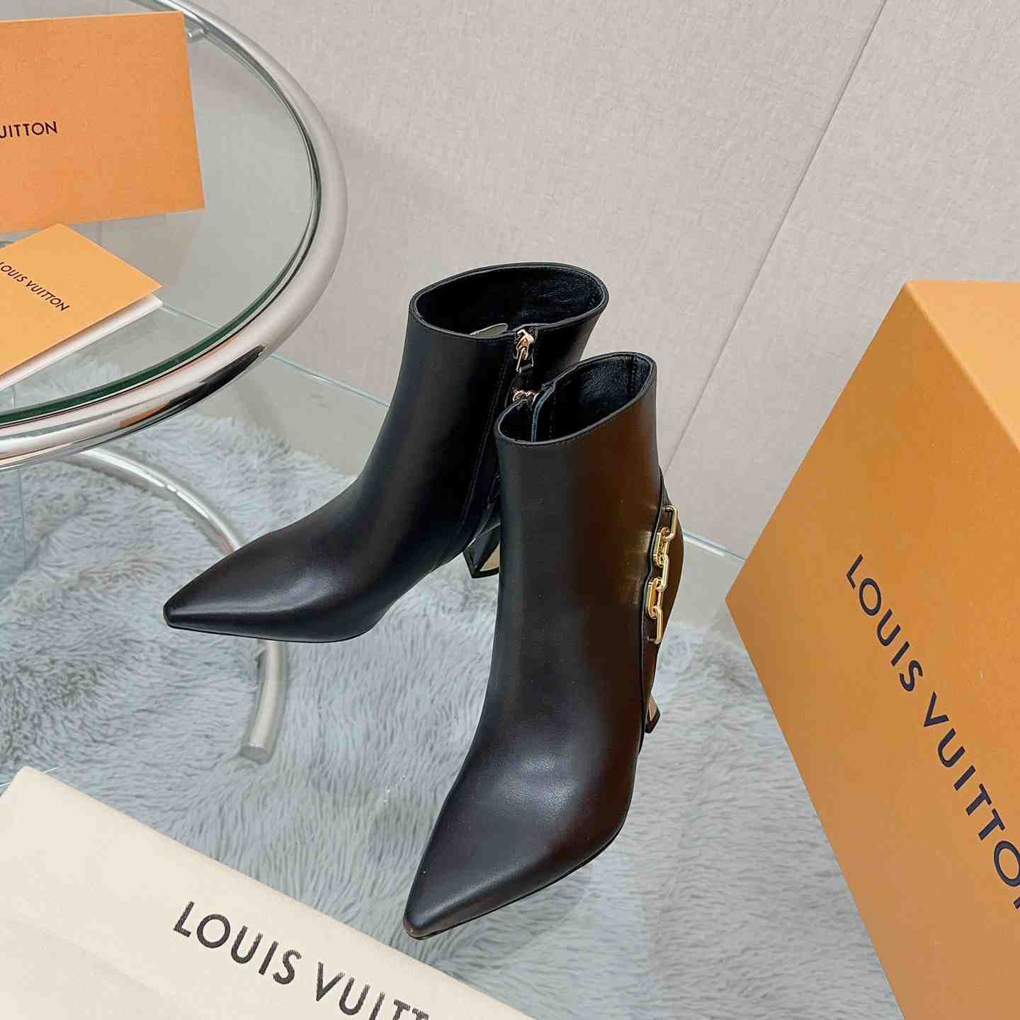Louis Vuitton Sparkle Ankle Boot - FashionPlug