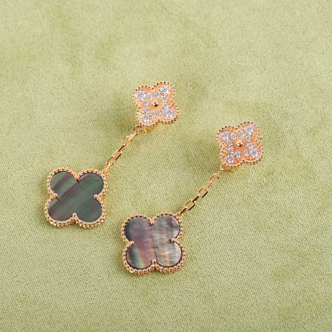 Van Cleef & Arpels Magic Alhambra Earrings, 2 Motifs - FashionPlug