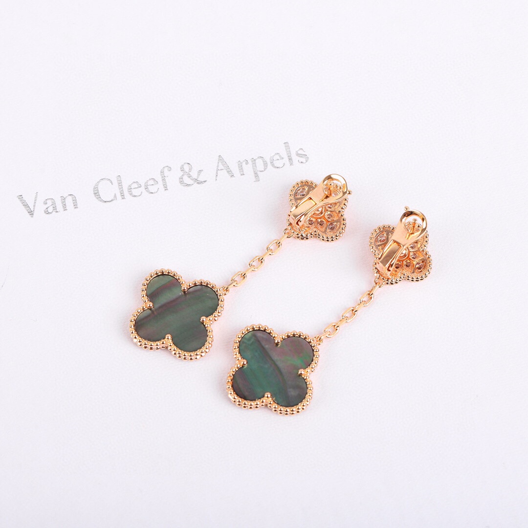 Van Cleef & Arpels Magic Alhambra Earrings, 2 Motifs - FashionPlug