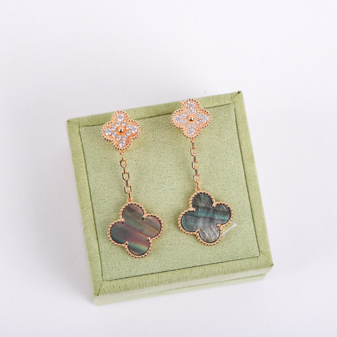 Van Cleef & Arpels Magic Alhambra Earrings, 2 Motifs - FashionPlug