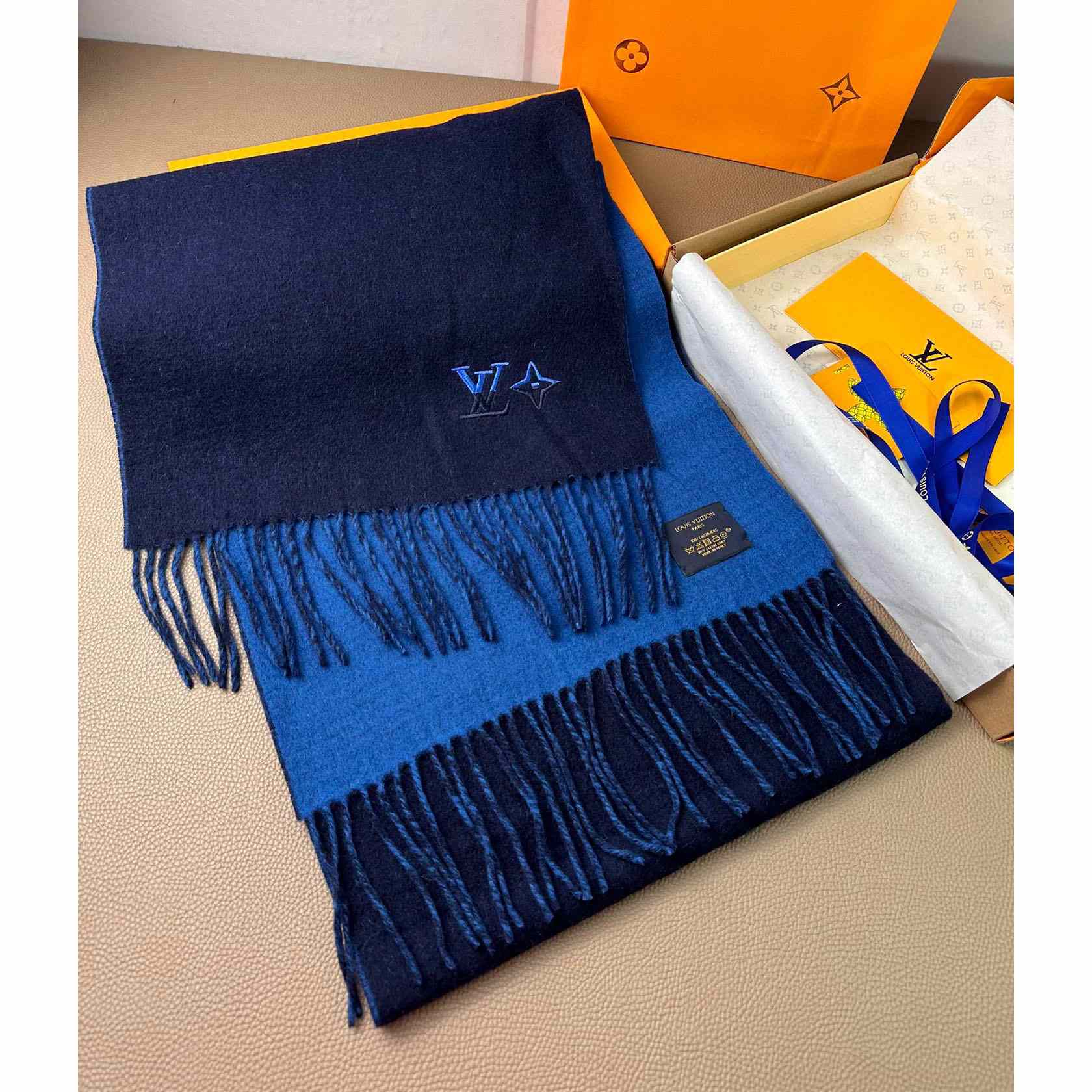 Louis Vitton LV Dual Scarf - FashionPlug