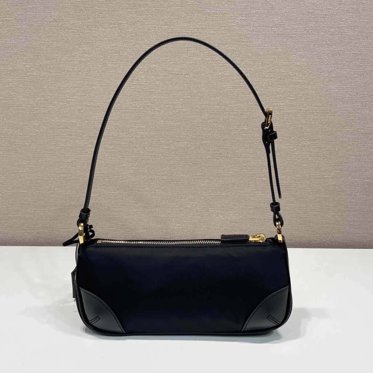 Prada Re-Edition 2002 Re-Nylon And Brushed Leather Shoulder Bag - FashionPlug
