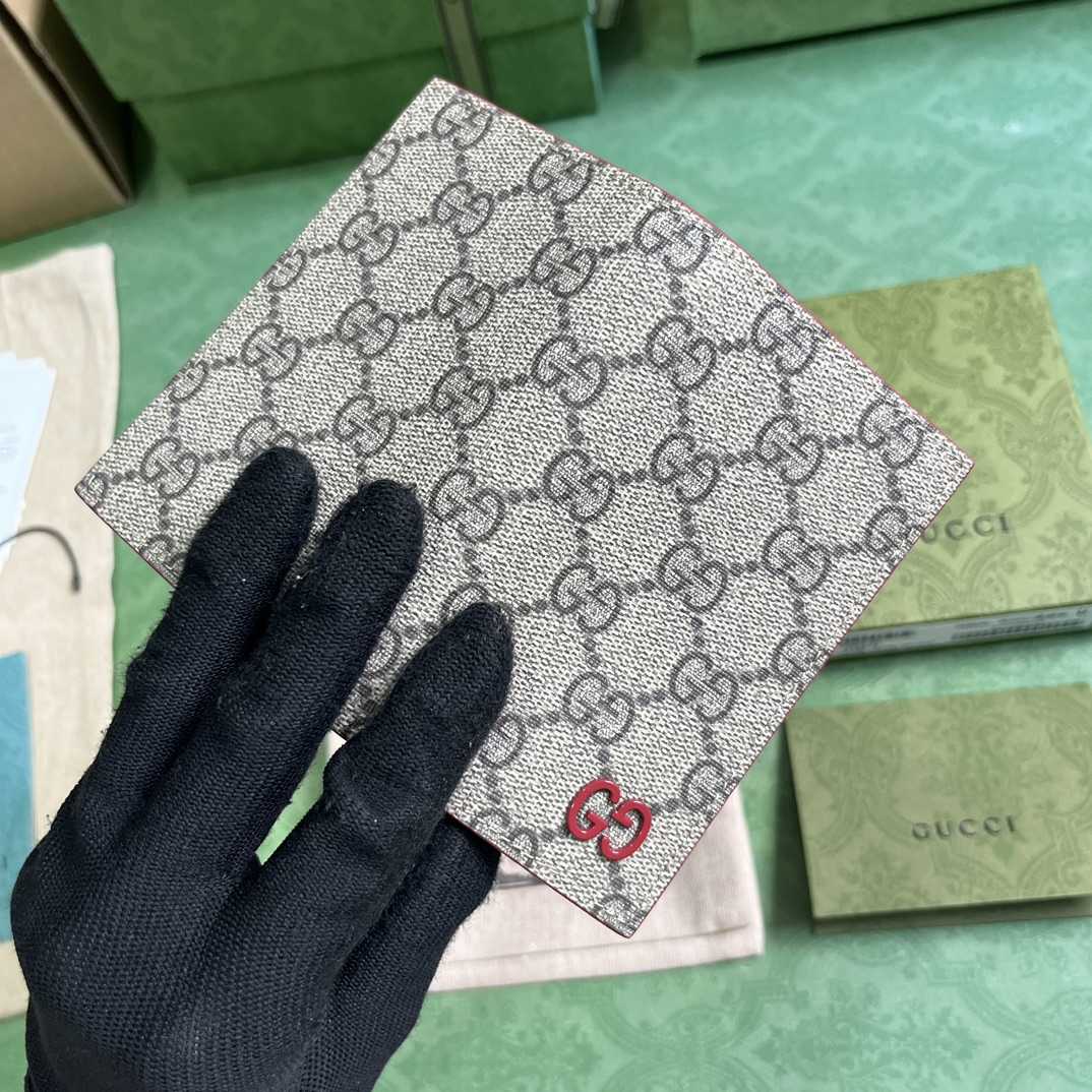 Gucci Long Card Case With GG Detail - FashionPlug