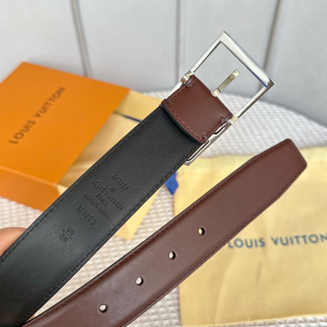 Louis Vuitton LV Skyline 35mm Belt - FashionPlug