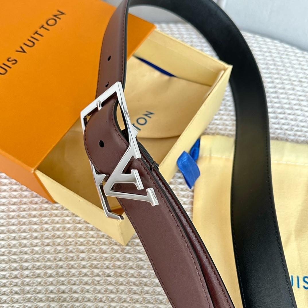 Louis Vuitton LV Skyline 35mm Belt - FashionPlug