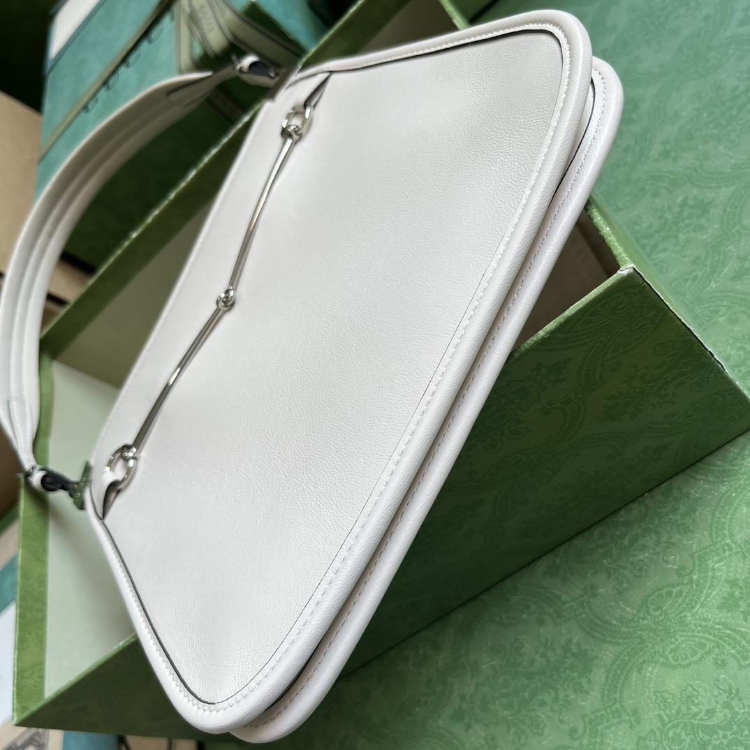 Gucci Horsebit Slim Small Shoulder Bag (23x 18.5x 3cm) - FashionPlug