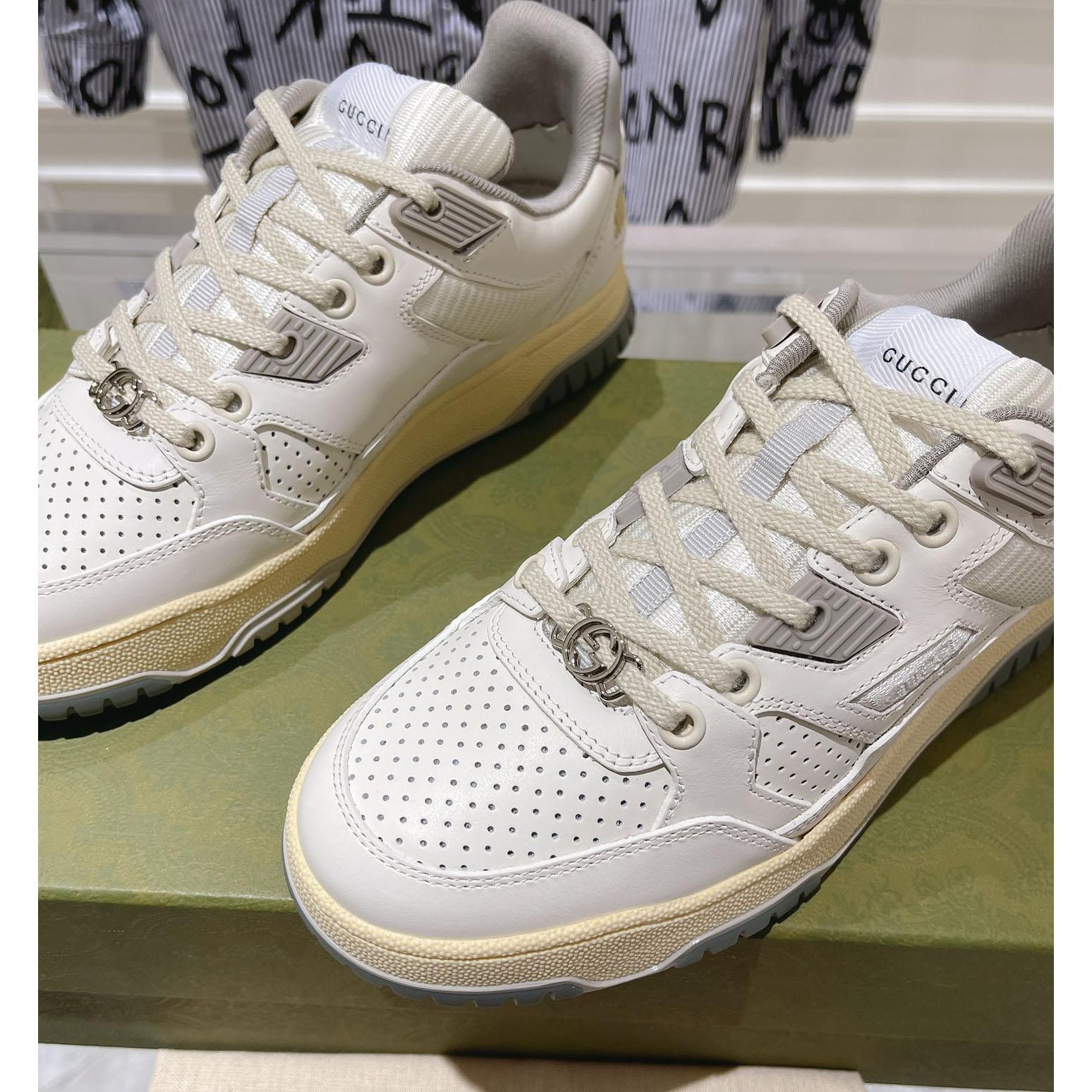 Gucci Distressed Effect Sneaker - FashionPlug