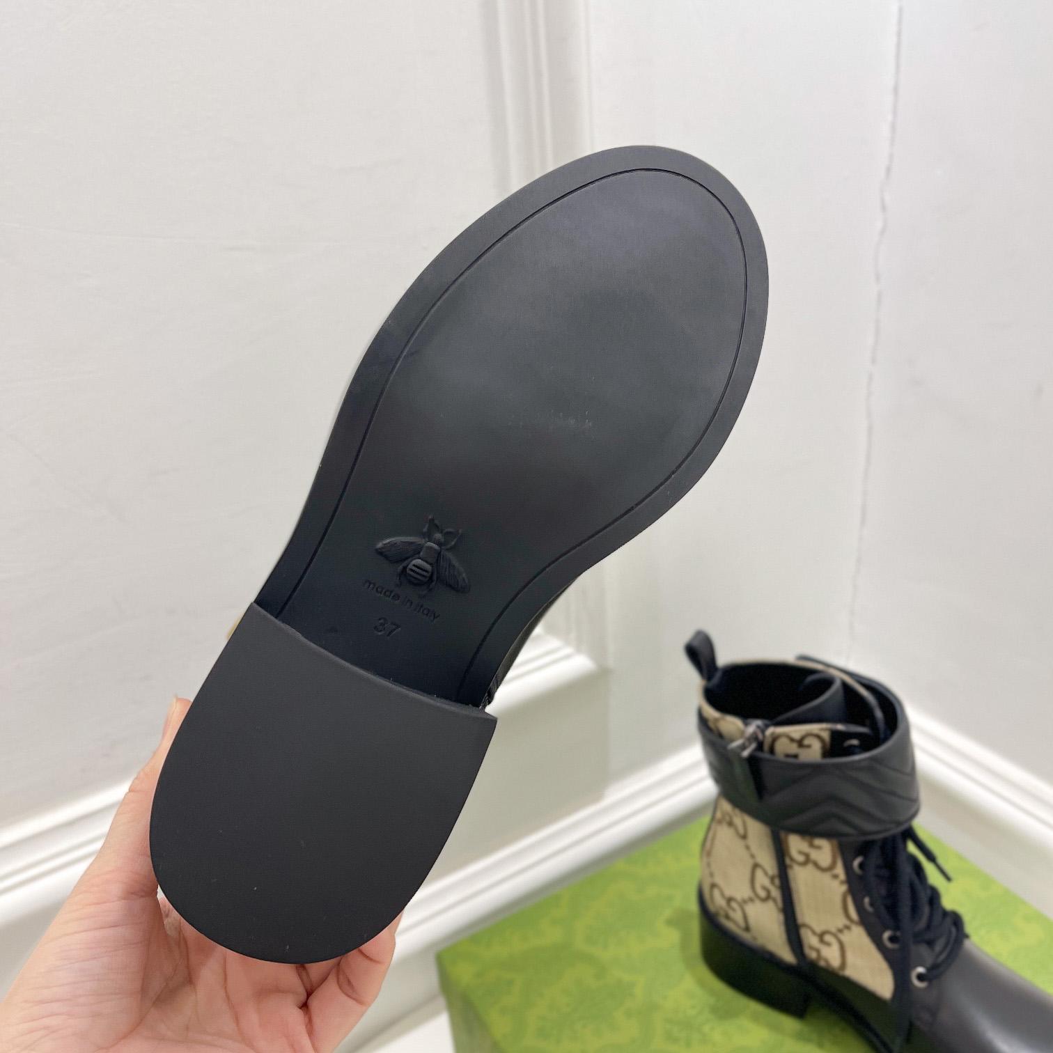 Gucci Women's Ankle Boot With Double G - FashionPlug