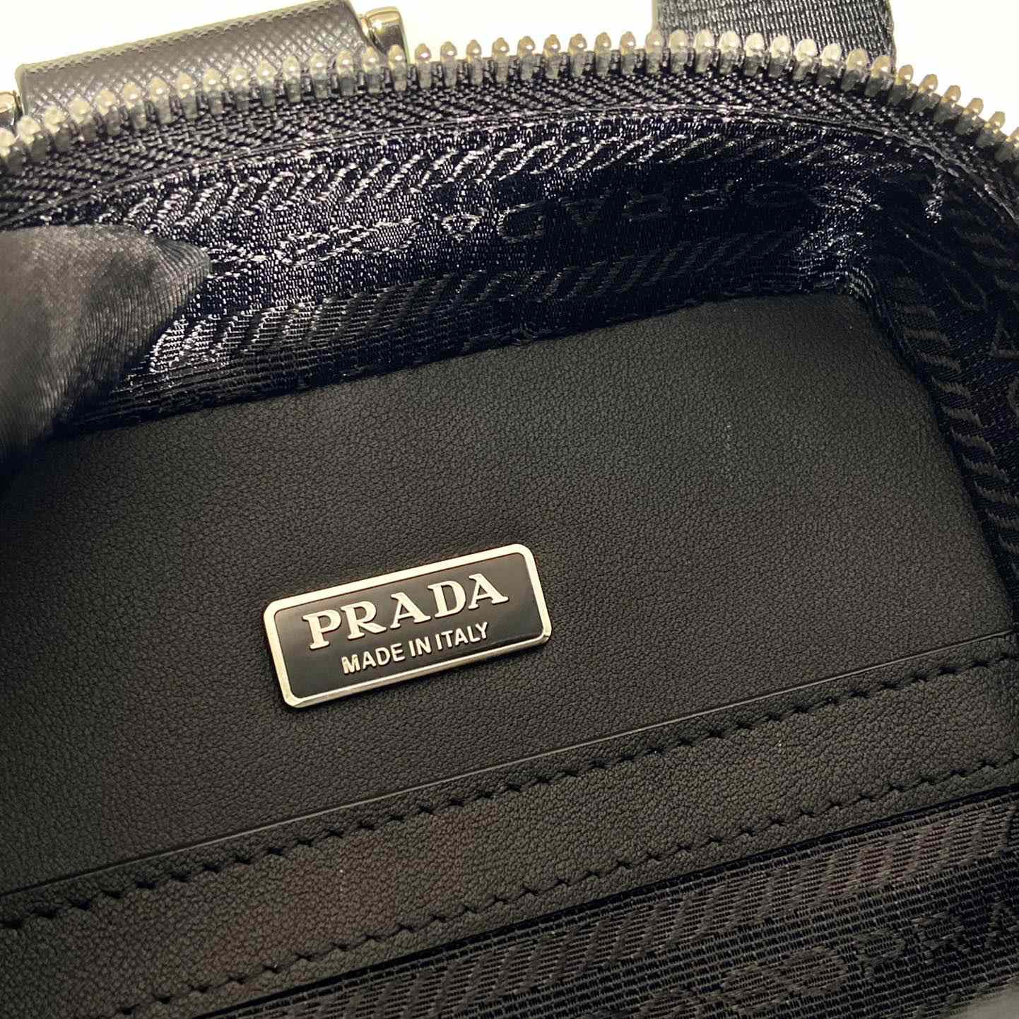 Prada Brique Saffiano Leather Bag - FashionPlug