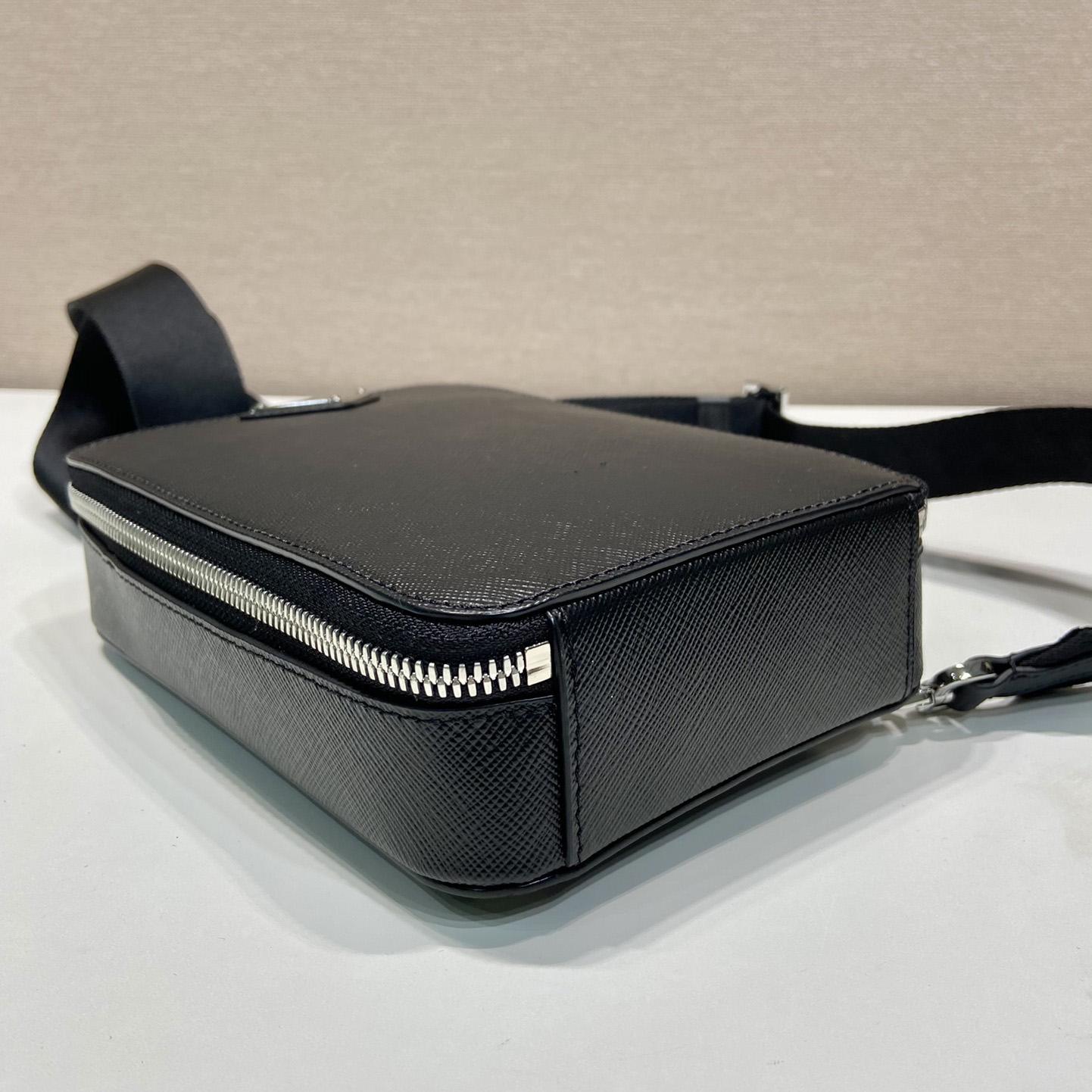 Prada Brique Saffiano Leather Bag - FashionPlug
