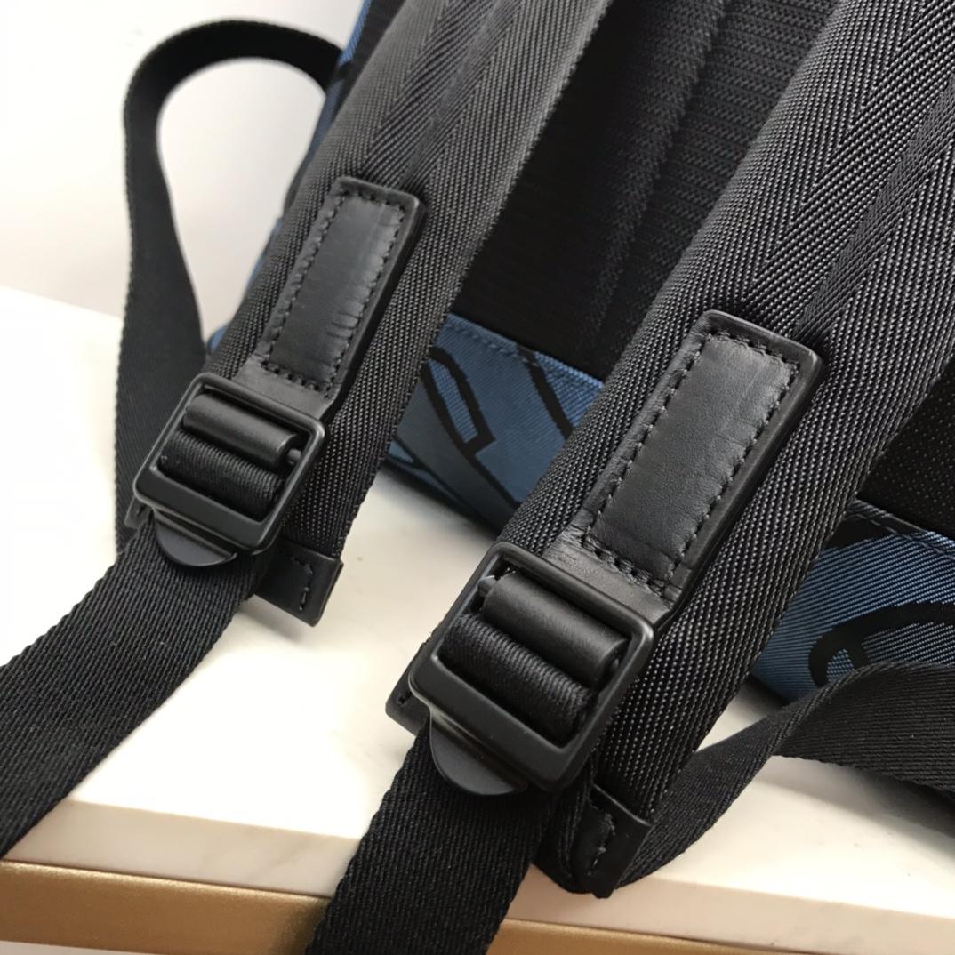 Burberry Orville Monogram-jacquard Backpack (36 x 19x 58cm) - FashionPlug