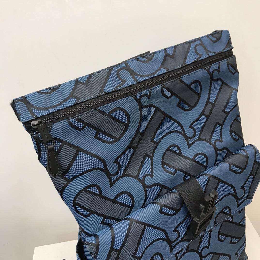 Burberry Orville Monogram-jacquard Backpack (36 x 19x 58cm) - FashionPlug
