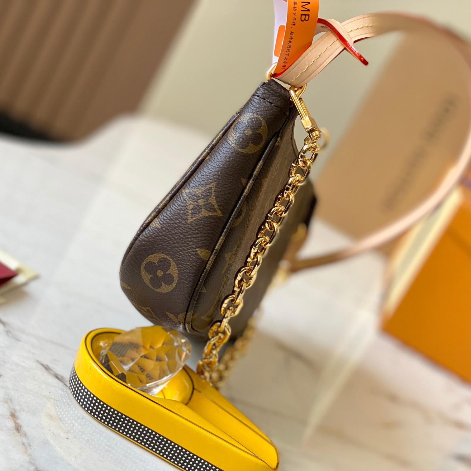 Louis Vuitton Pochette Accessoires  (23.5x13.5x4cm)  M82766 - FashionPlug