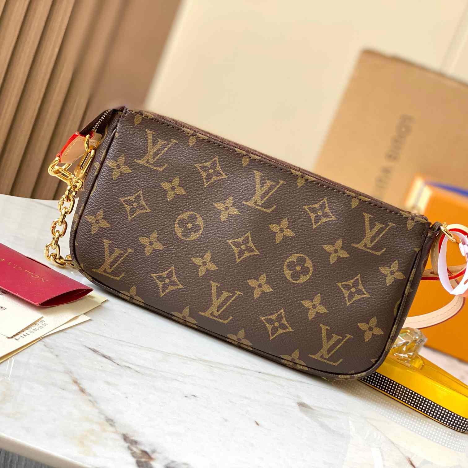 Louis Vuitton Pochette Accessoires  (23.5x13.5x4cm)  M82766 - FashionPlug