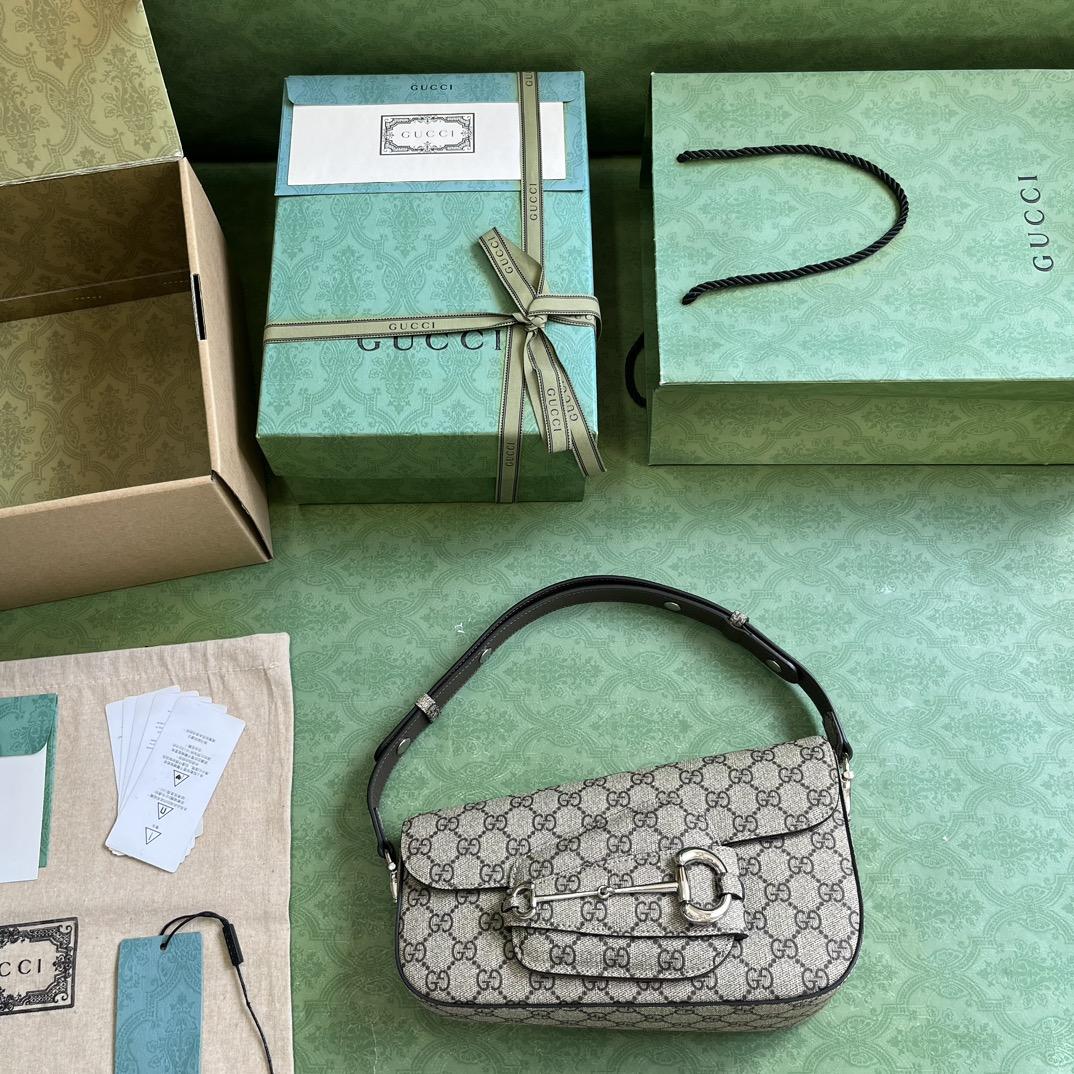 Gucci Horsebit 1955 Small Shoulder Bag - FashionPlug