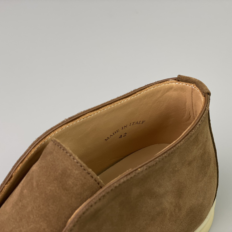 Loro Piana White Sole Summer Walk Loafers - FashionPlug