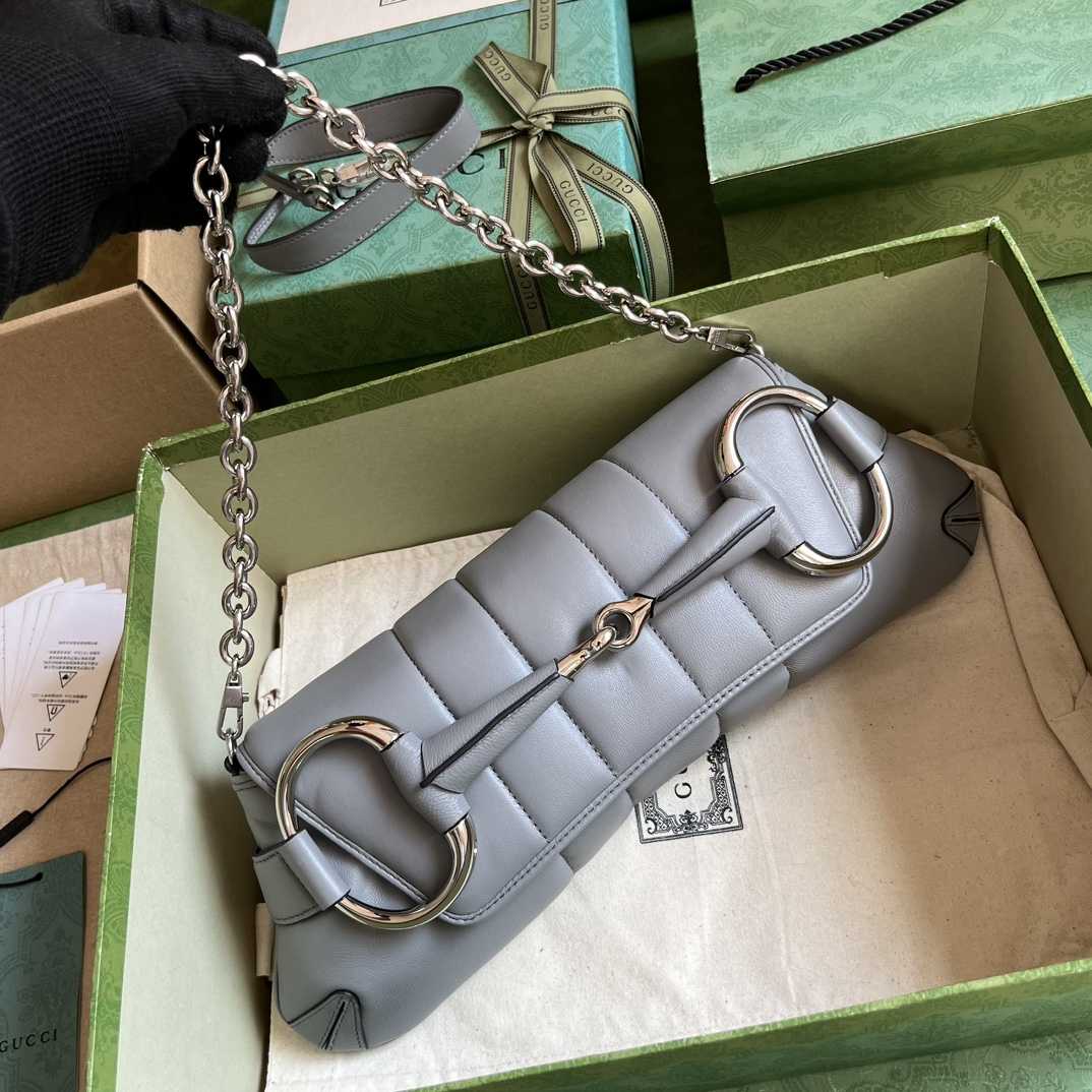 Gucci Horsebit Chain Medium Shoulder Bag (38x 15x 16cm) - FashionPlug