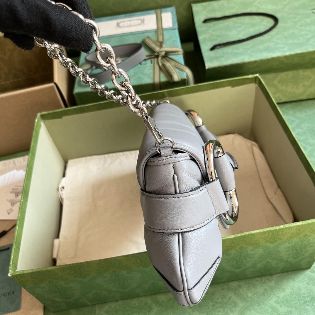 Gucci Horsebit Chain Medium Shoulder Bag (38x 15x 16cm) - FashionPlug
