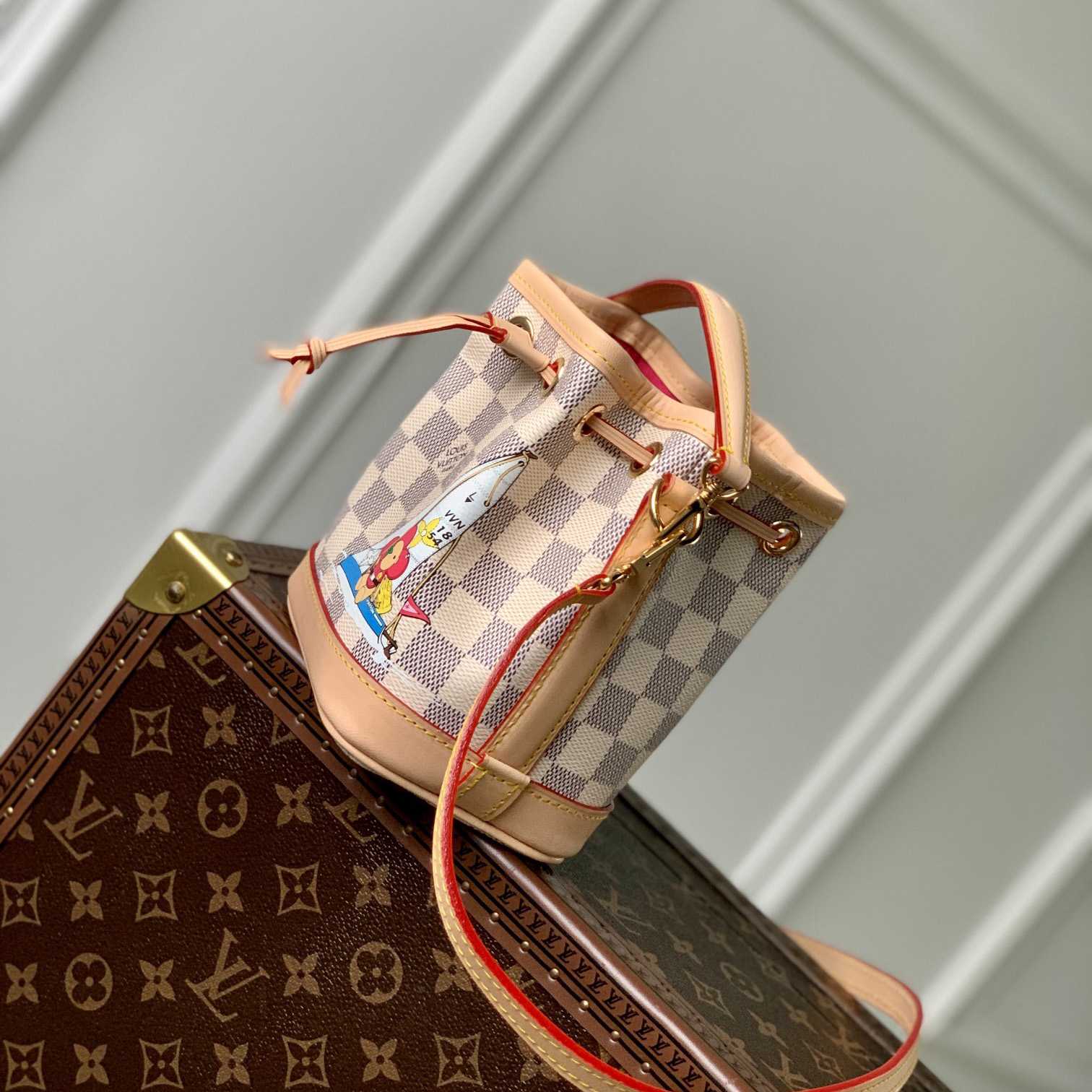 Louis Vuitton Sac Nano Noé   (13-16-10cm)  N40511 - FashionPlug