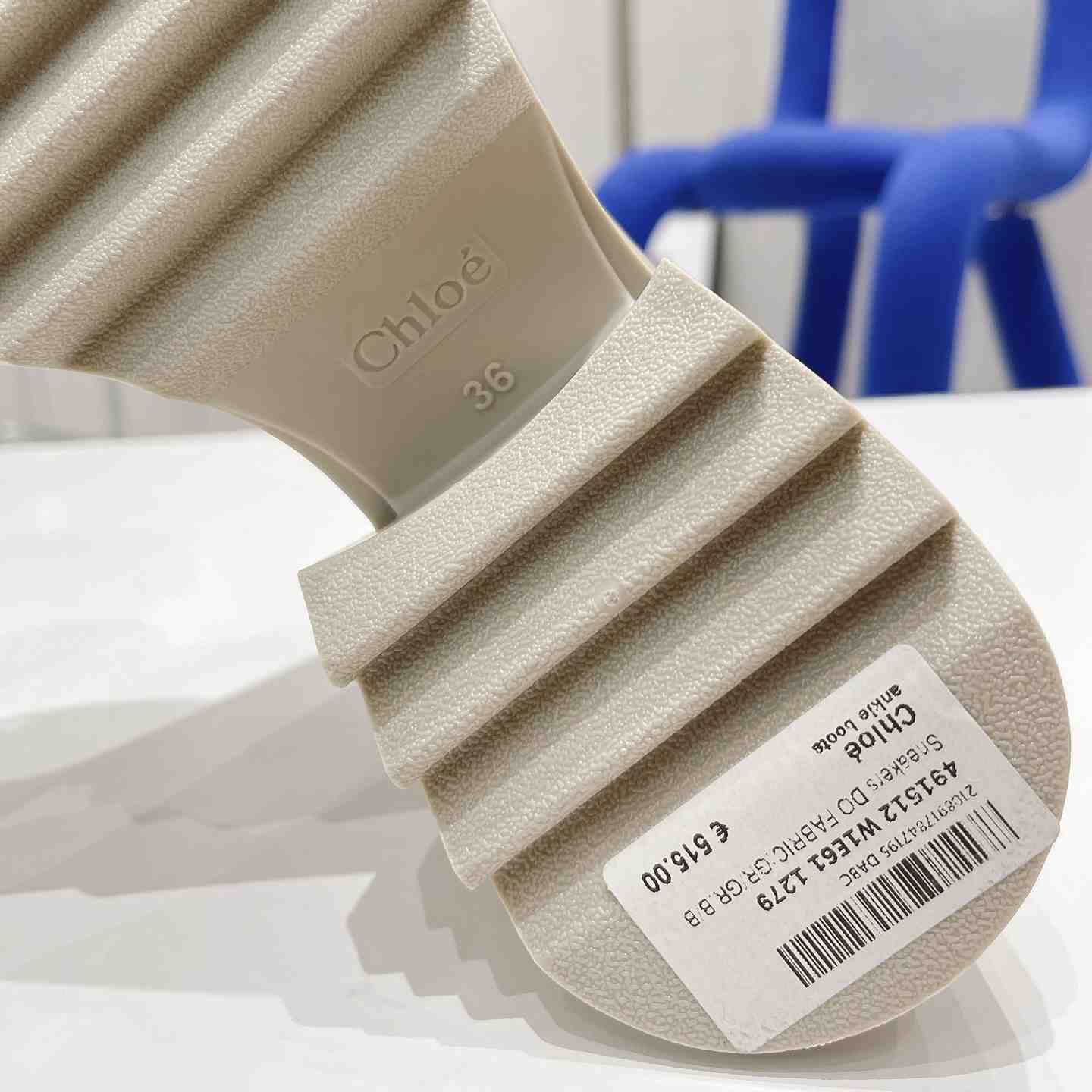Chloe Debossed-logo Chunky Boots - FashionPlug