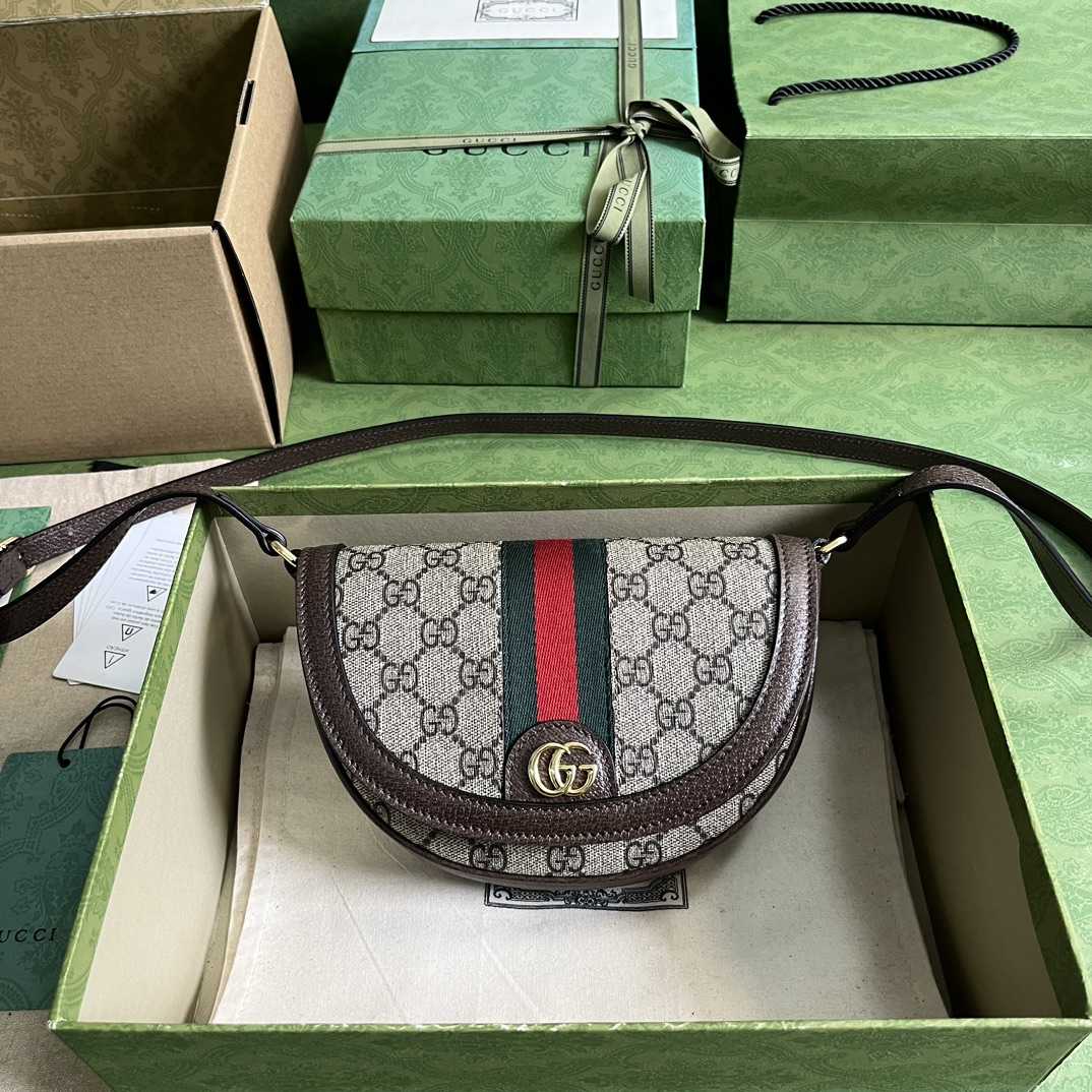 Gucci Ophidia Mini GG Shoulder Bag - FashionPlug