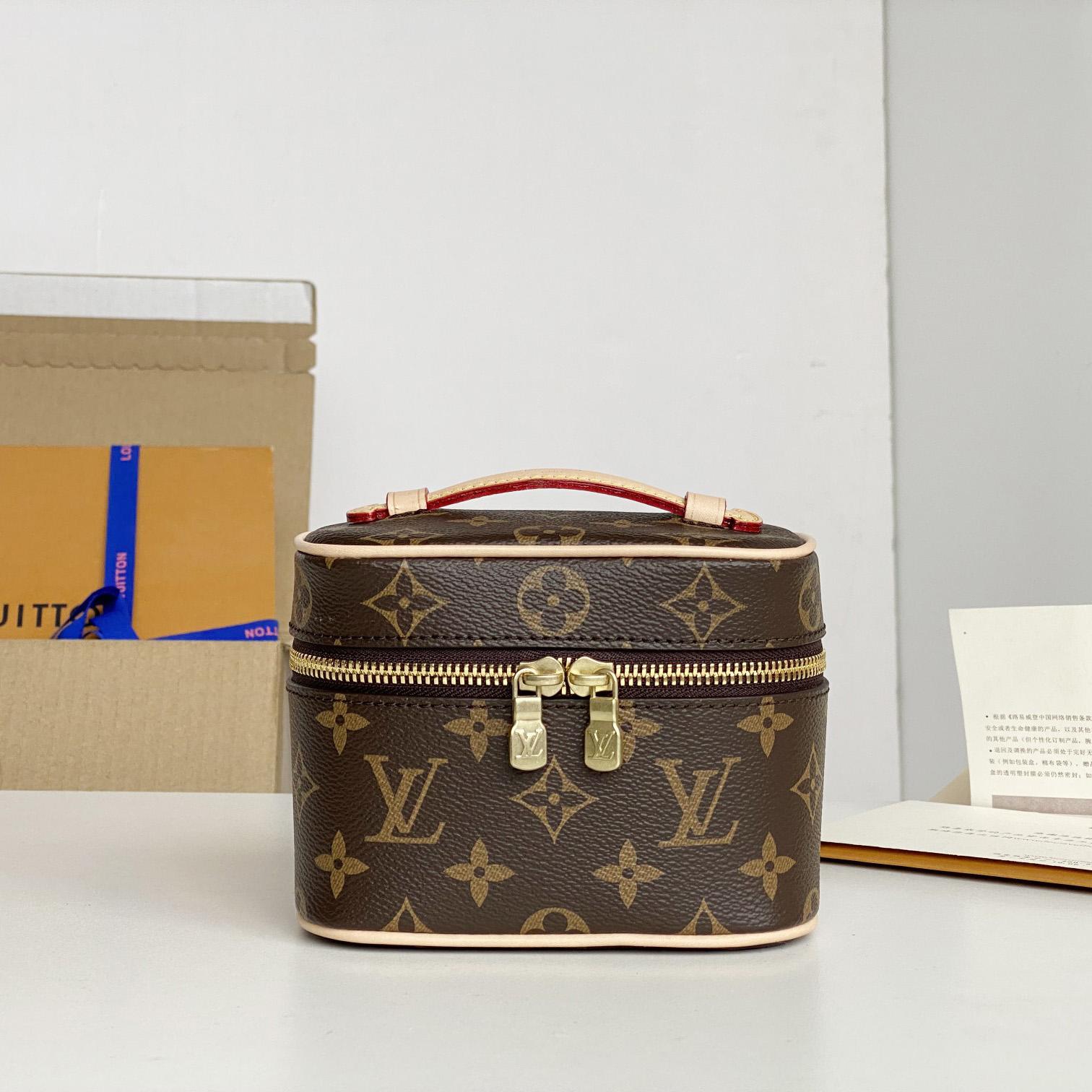 Louis Vuitton Nice Nano Toiletry Pouch  (14 x 10.2 x 8.5cm)  M44936 - FashionPlug