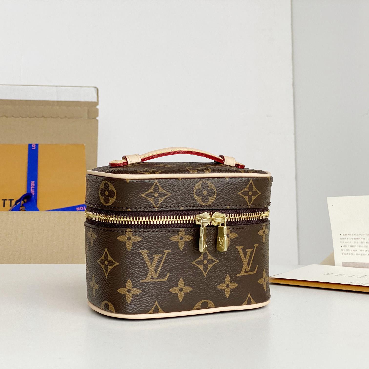 Louis Vuitton Nice Nano Toiletry Pouch  (14 x 10.2 x 8.5cm)  M44936 - FashionPlug