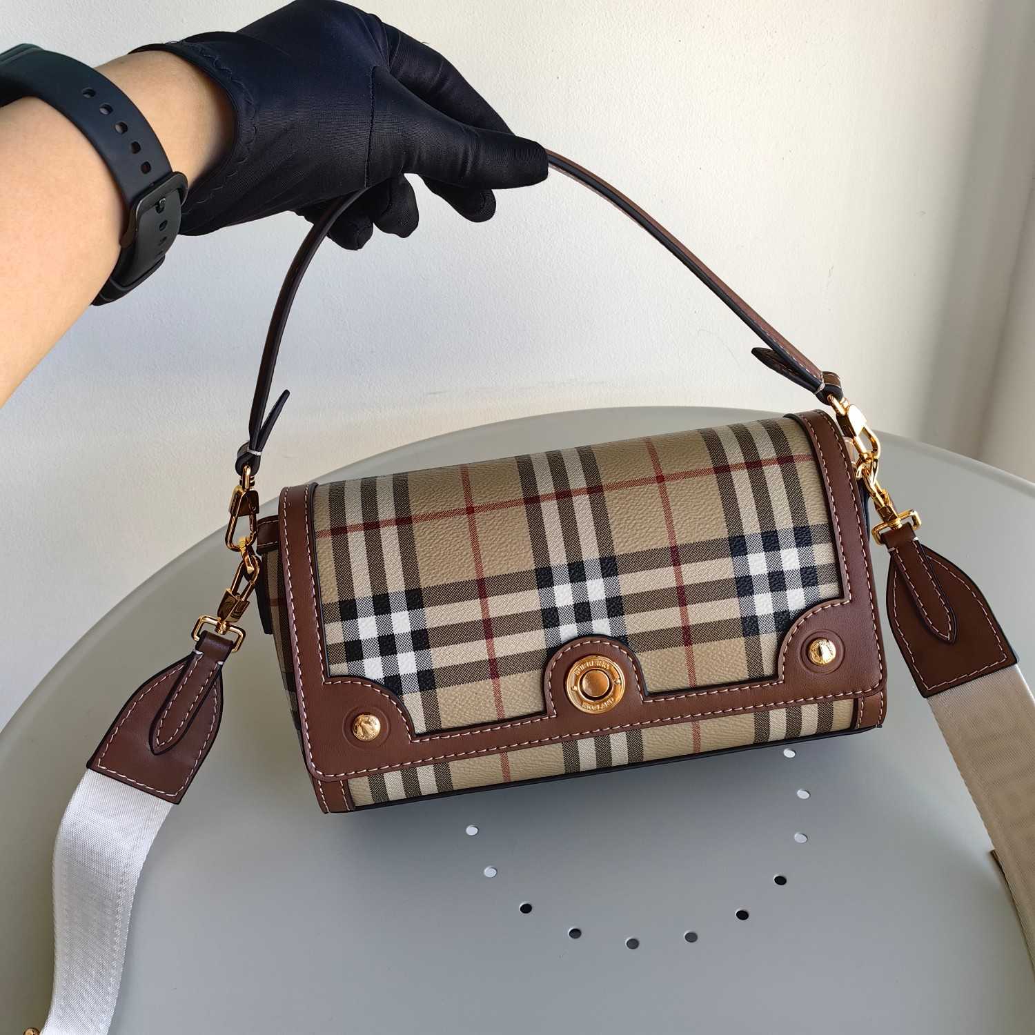 Burberry Top Handle Note Bag - FashionPlug