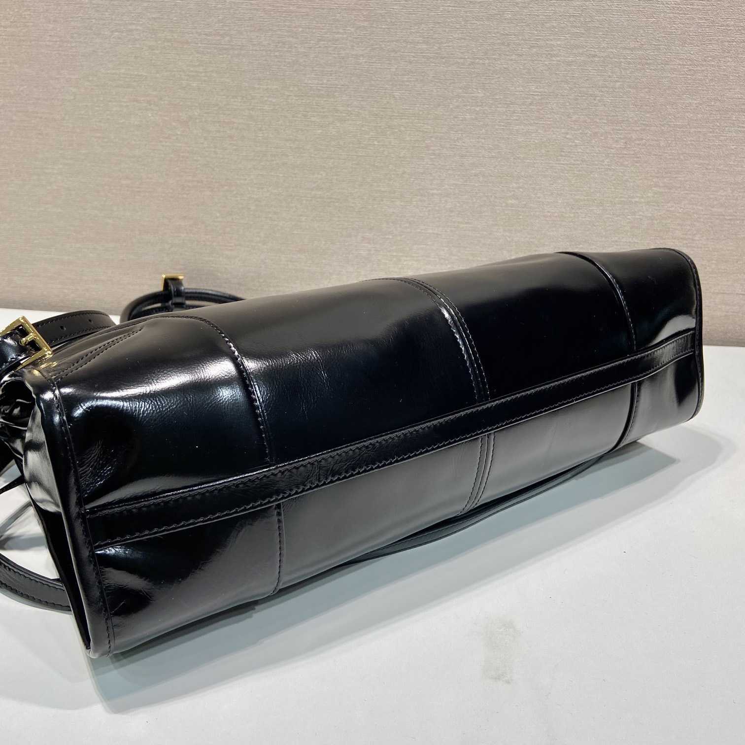 Prada Large Leather Handbag - FashionPlug