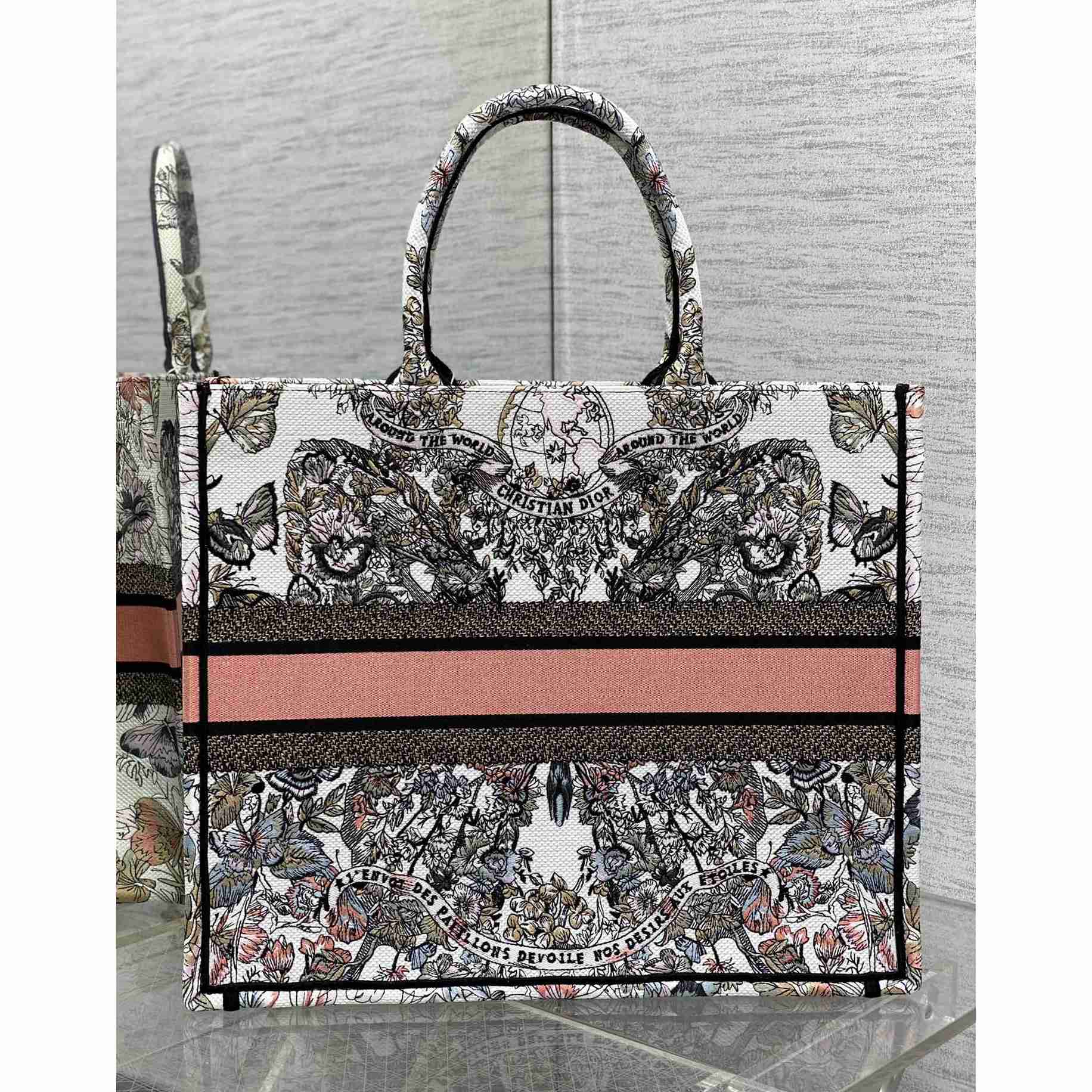 Dior Large Dior Book Tote - FashionPlug