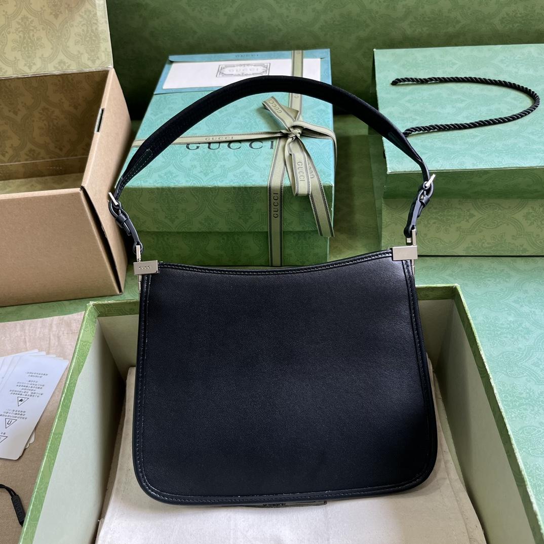 Gucci Horsebit Slim Small Shoulder Bag (23x 18.5x 3cm) - FashionPlug