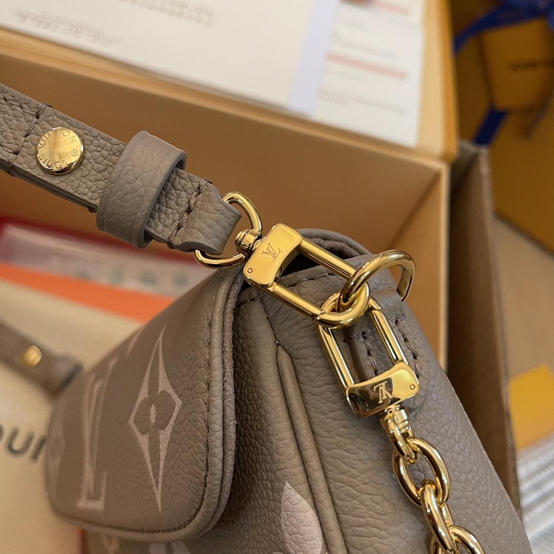 Louis Vuitton Wallet On Chain Ivy (23.5x12x4.3cm)  M82211 - FashionPlug