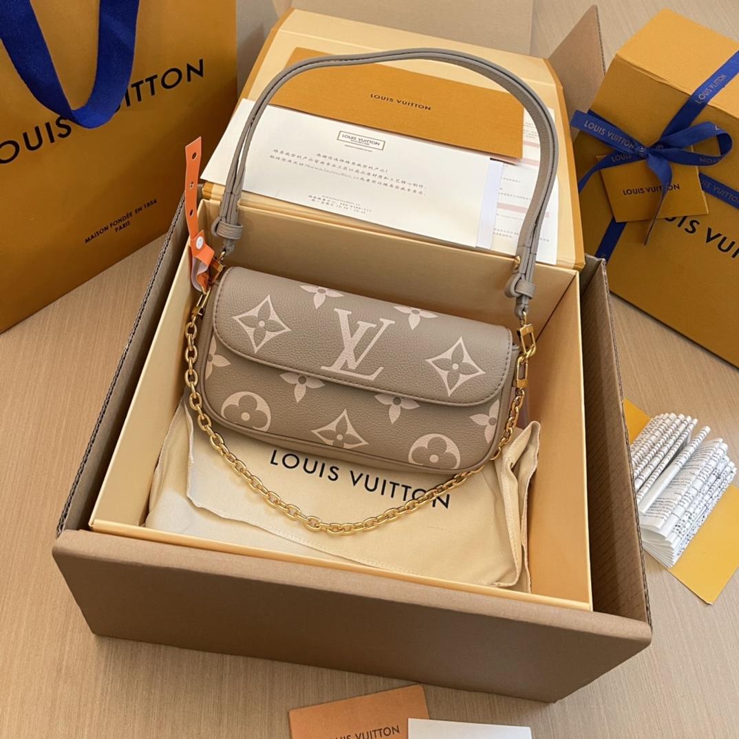 Louis Vuitton Wallet On Chain Ivy (23.5x12x4.3cm)  M82211 - FashionPlug