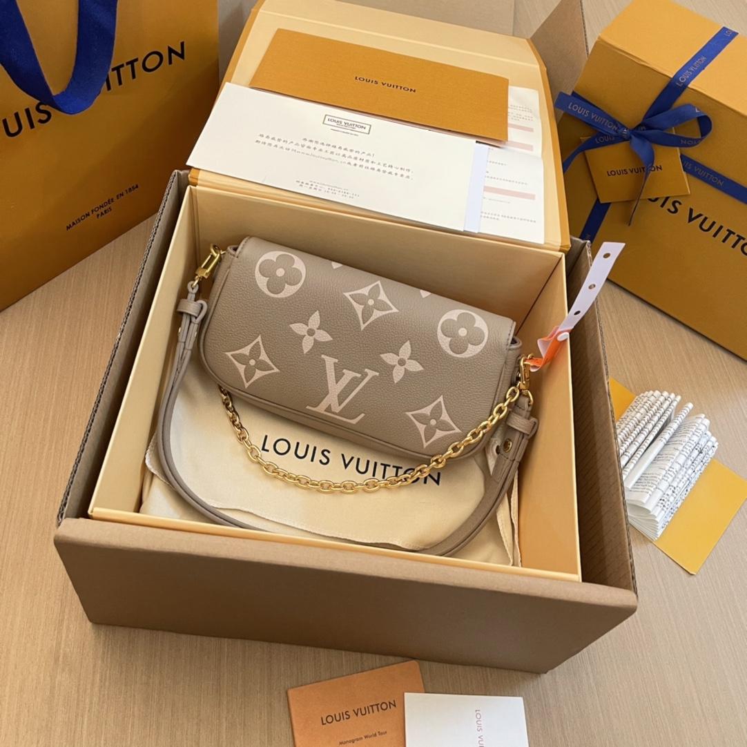 Louis Vuitton Wallet On Chain Ivy (23.5x12x4.3cm)  M82211 - FashionPlug