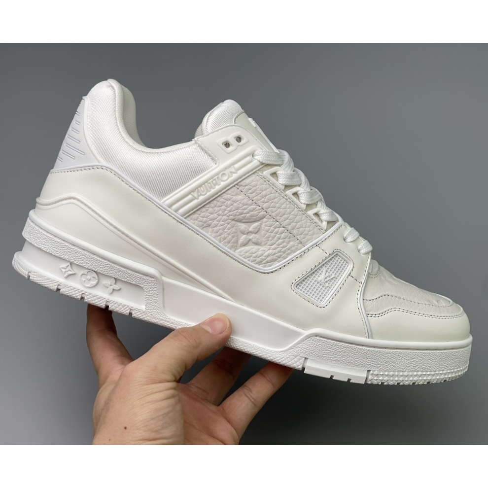Louis Vuitton Trainer Sneaker (Upon UK Size) - FashionPlug