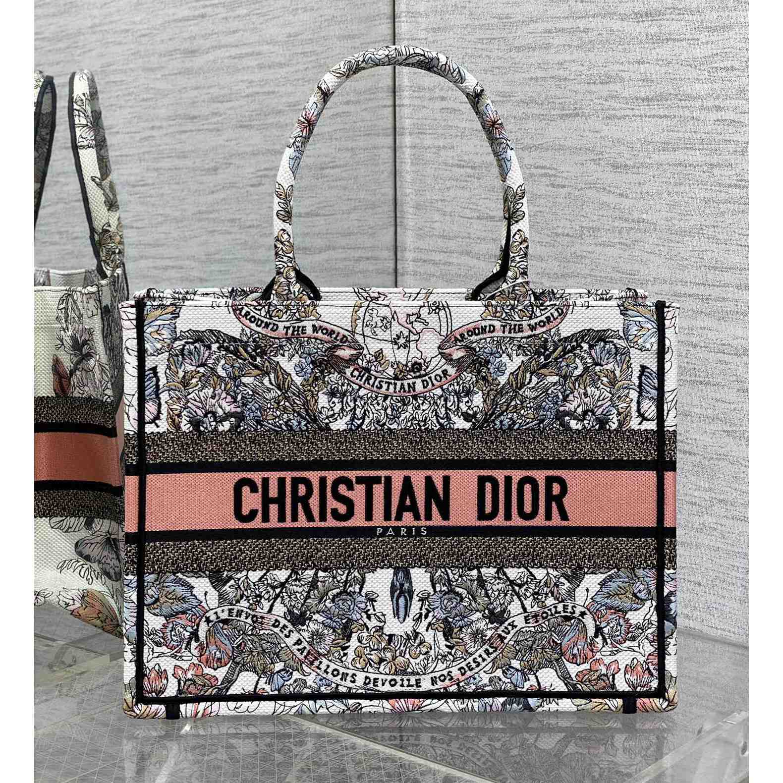 Dior Medium Dior Book Tote - FashionPlug