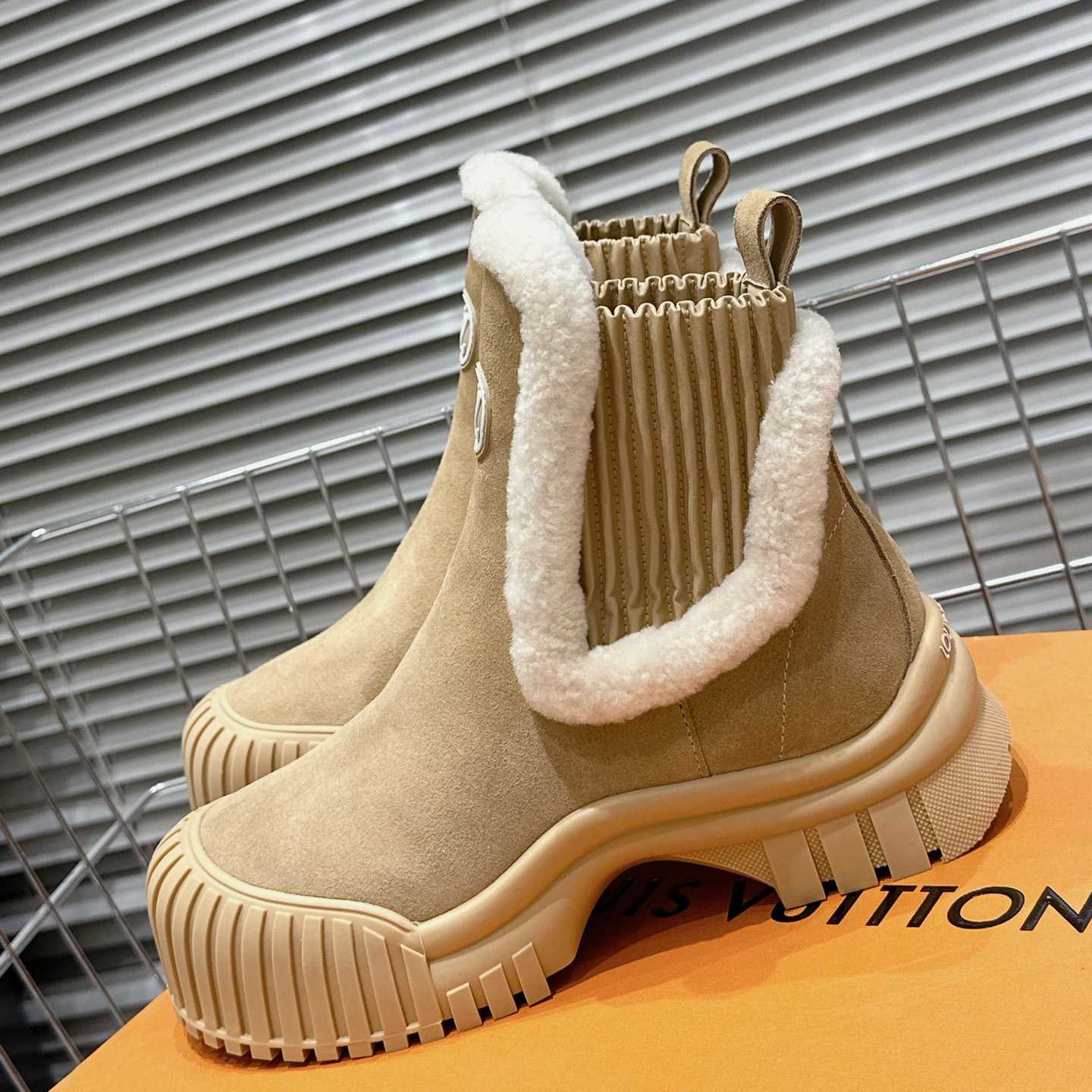 Louis Vuitton Ruby Flat Ankle Boot - FashionPlug