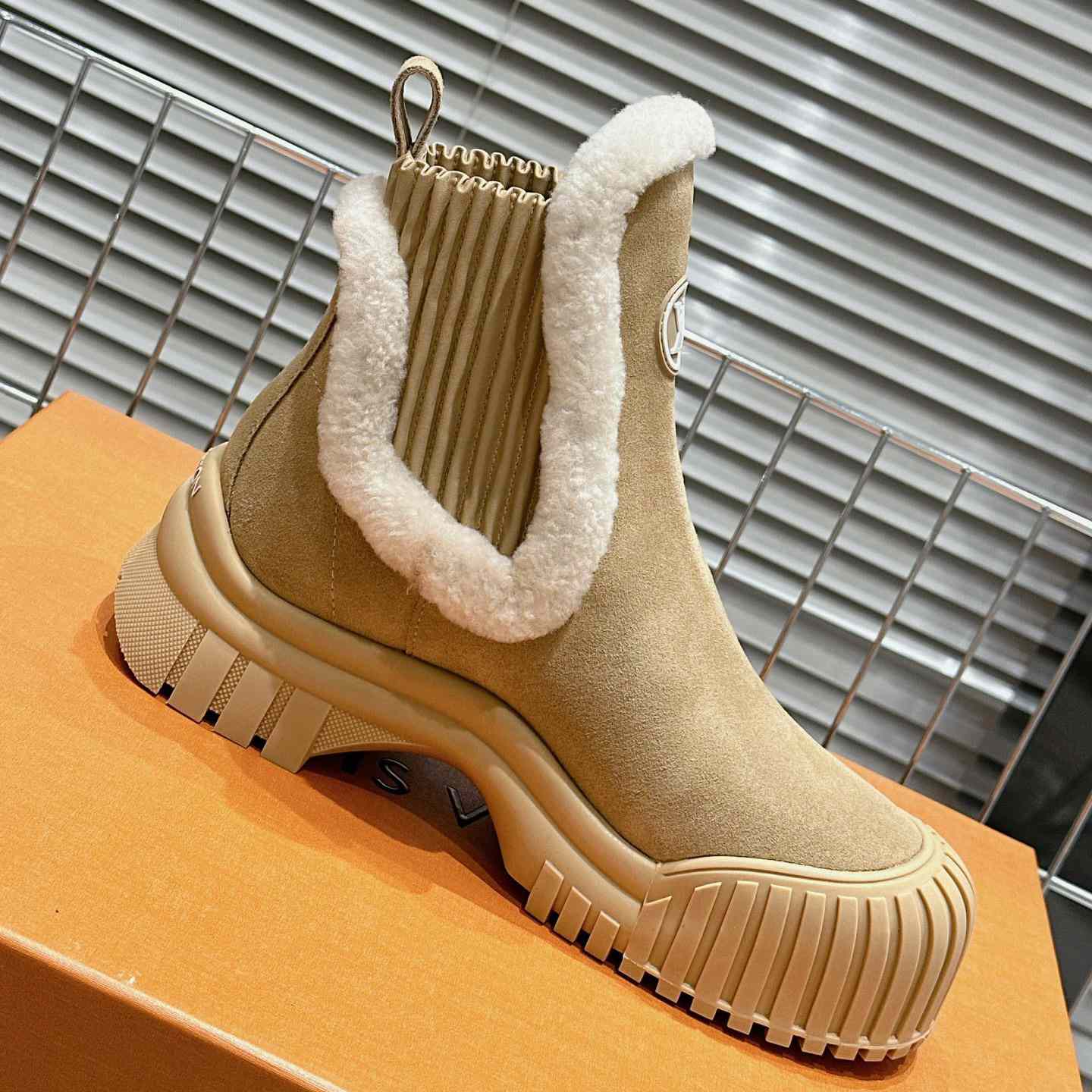 Louis Vuitton Ruby Flat Ankle Boot - FashionPlug