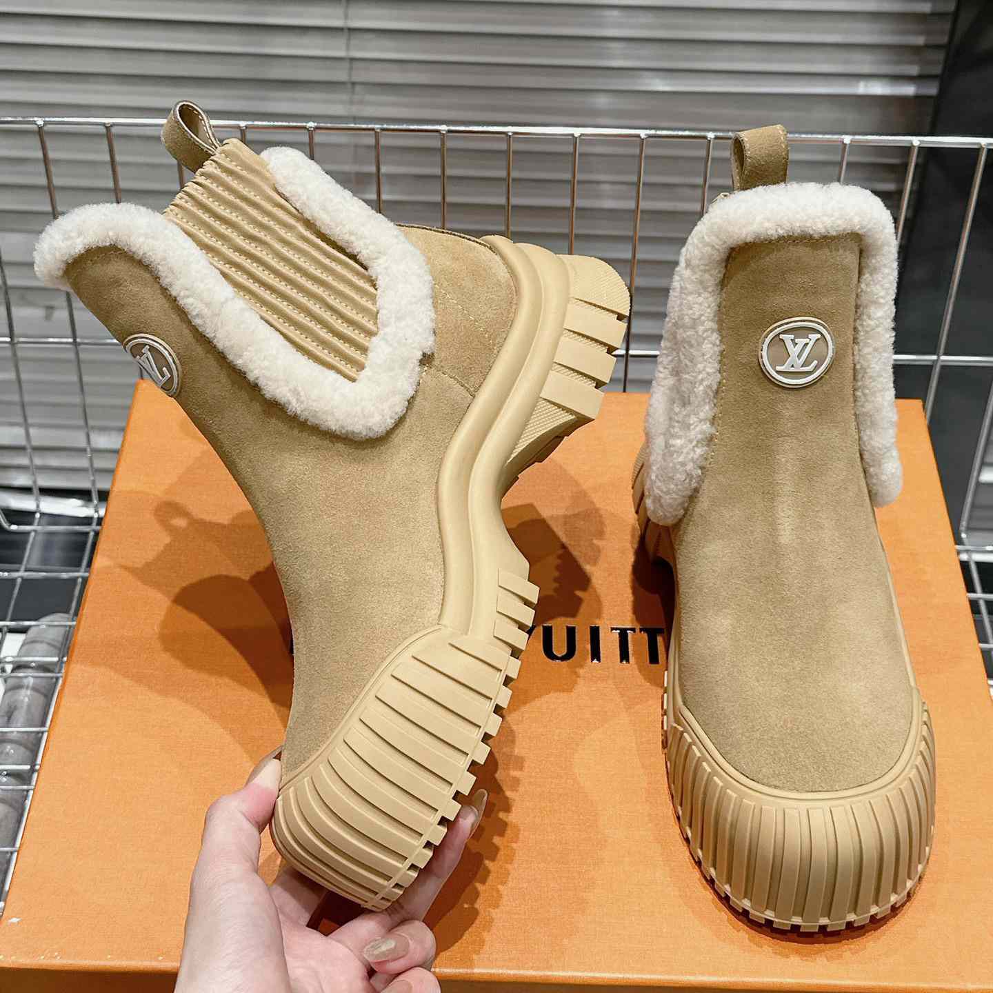 Louis Vuitton Ruby Flat Ankle Boot - FashionPlug