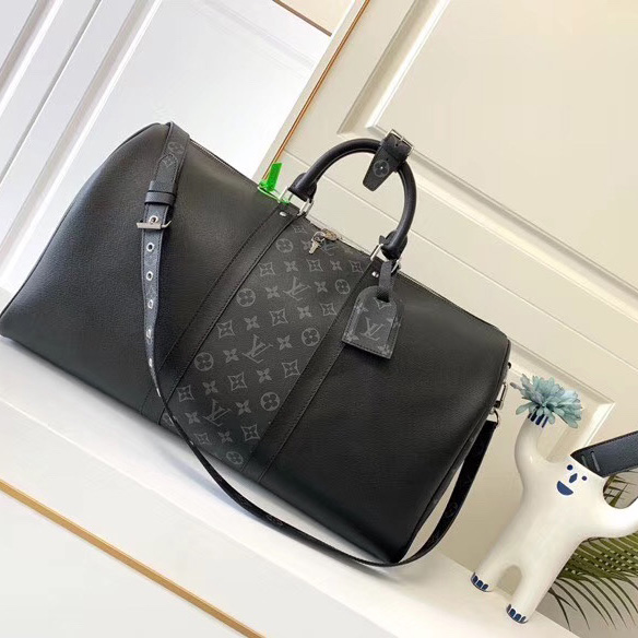 Louis Vuitton Keepall Bandouliere 50   (50x29x22cm) - FashionPlug